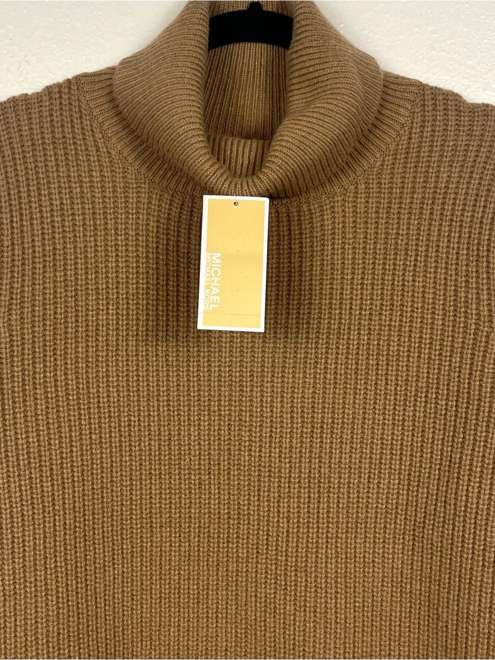 Michael Kors turtleneck attached knit